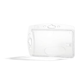 Biztonsági kártyatartó 1 kártya számára, 10 db/csomag, Durable Enchlosed áttetsző