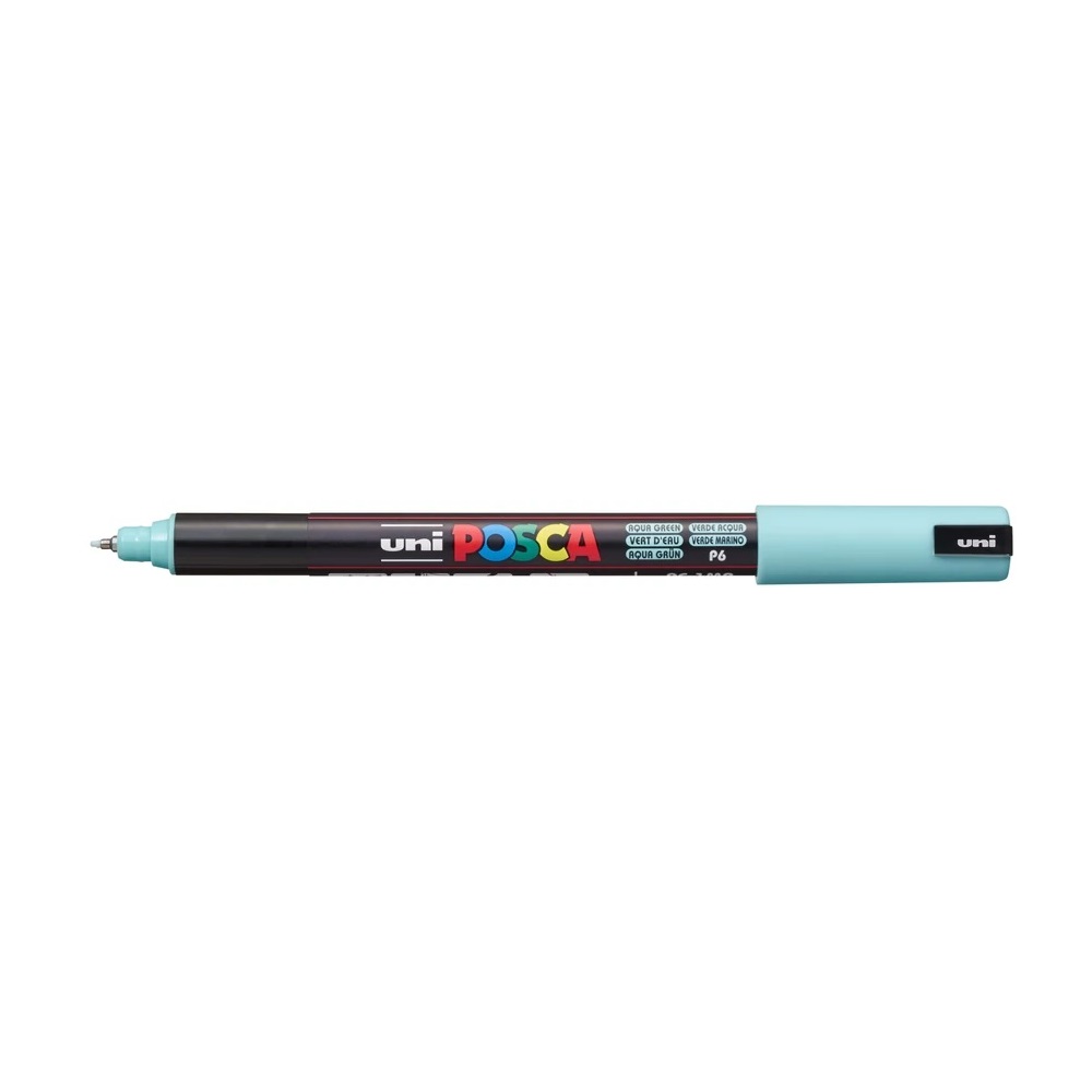 Dekormarker 0,7mm, Uni-Posca PC-1MR tengerzöld - Image 2