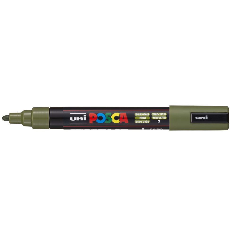 Dekormarker 1,8-2,5mm, Uni Posca PC-5M khaki - Image 2