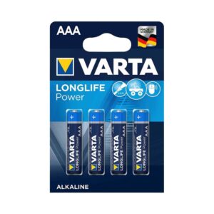 Elem AAA mikro LR03 Industrial 4 db/csomag, Varta