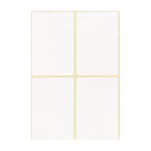 Etikett címke, 45x70mm, 15 lap, 4 címke/lap