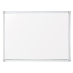 Fehértábla mágneses alukeretes,zománcozott,antimikrobiális 90x120cm,ValueLine SC3803 Franken