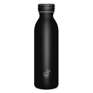 Fémkulacs duplafalú 600ml Ars Una Noir