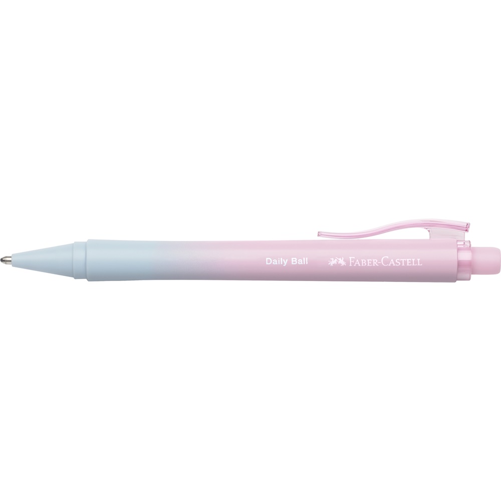 Golyóstoll DAILY BALL XB Faber-Castell színátmenetes égkék-rózsa test