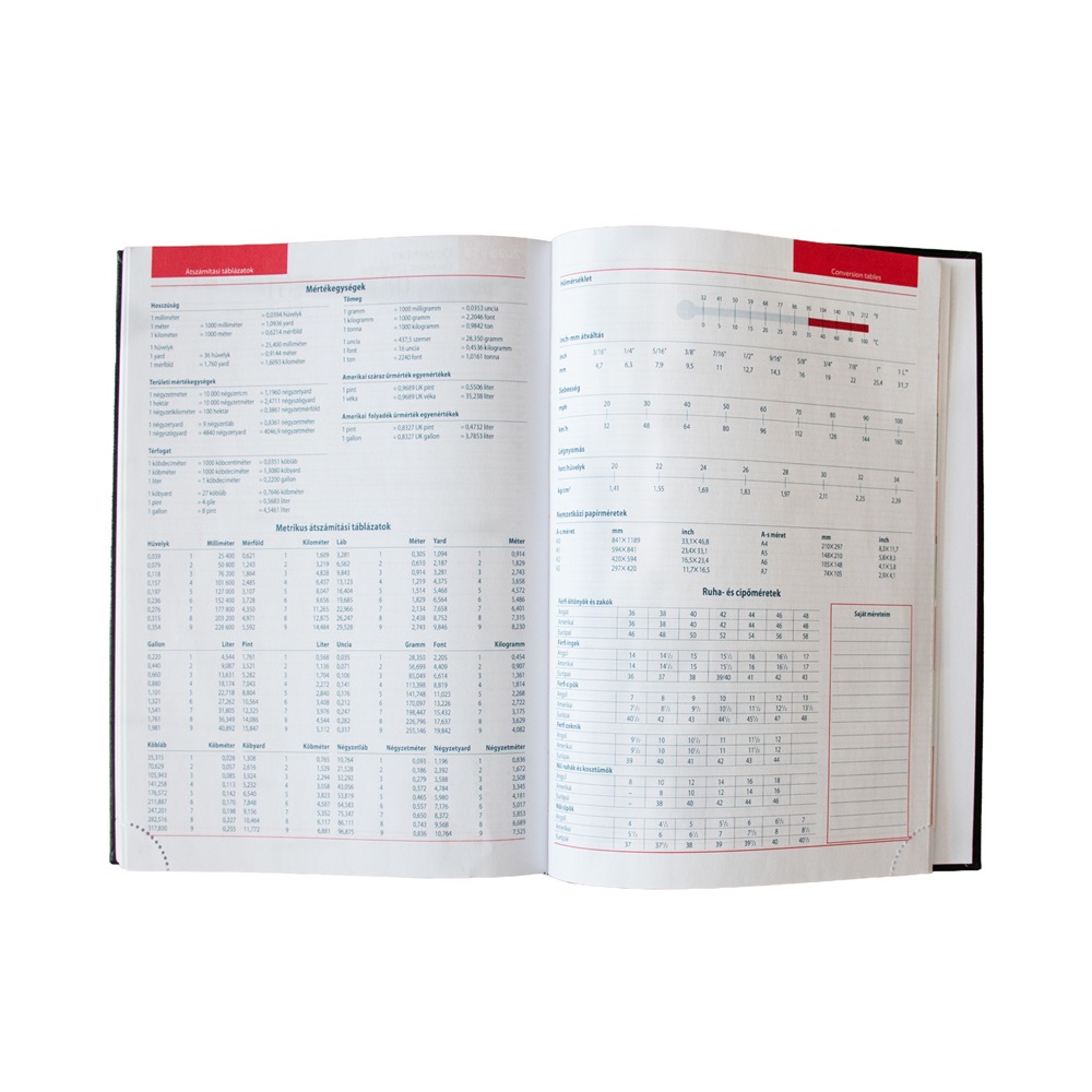 Határidőnapló agenda Standard B/5, napi fehér lapokkal drapp Bluering® 2027. - Image 2