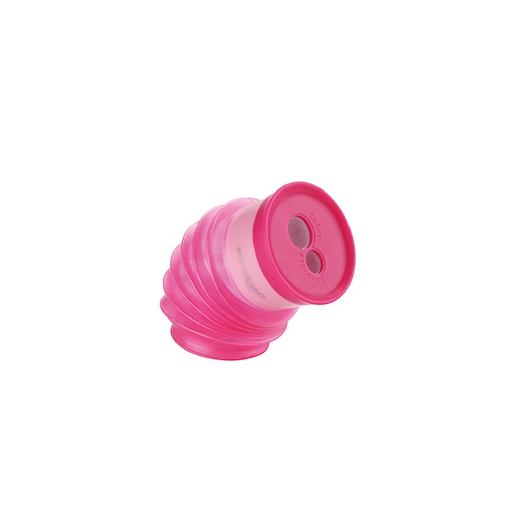Hegyező 2 lyukú tartályos 12 db/display Keyroad Stretchy vegyes színek - Image 4