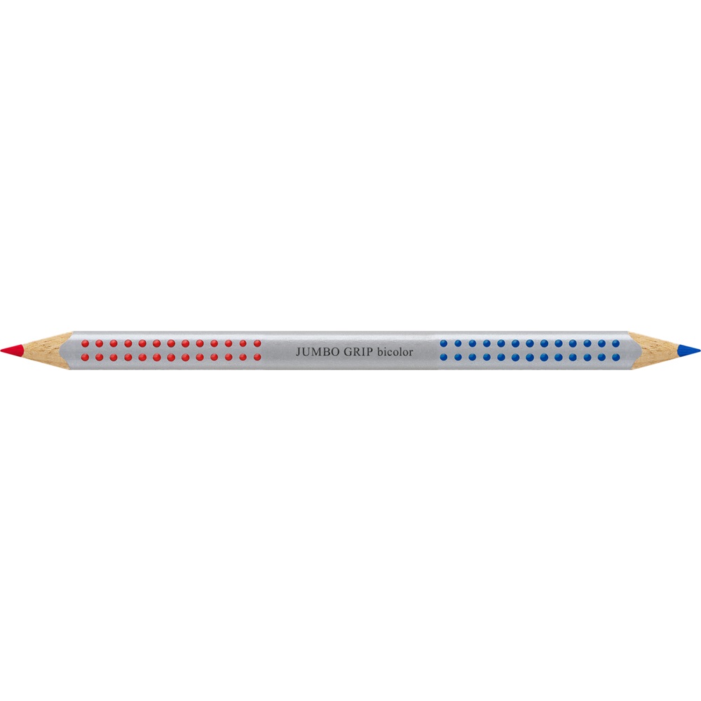 Postairón, vastag, Grip Jumbo Faber-Csatell piros-kék