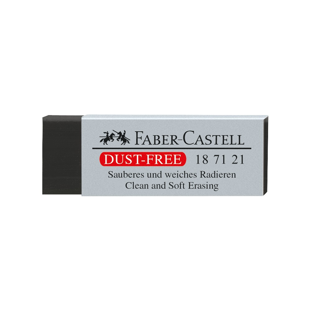 Radír 20-as forgácsmentes Faber-Castell fekete