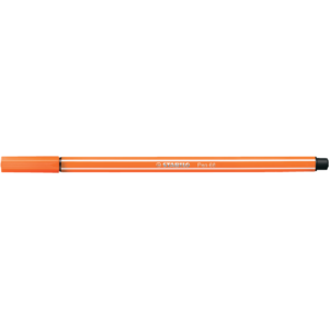 Rostirón, filctoll 1mm, M STABILO Pen 68 halvány narancssárga