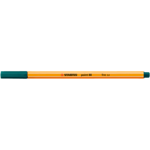 Rostirón, tűfilc 0,4mm, STABILO Point 88 fenyő zöld