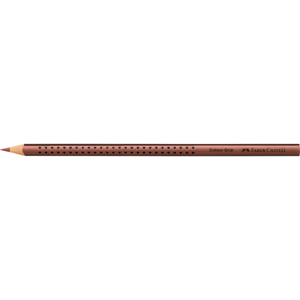 Színes ceruza háromszögletű GRIP Faber-Castell csokoládébarna