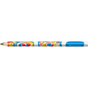 Varázsceruza háromszögletű Jumbo Faber-Castell alap színek piros, kék, sárga