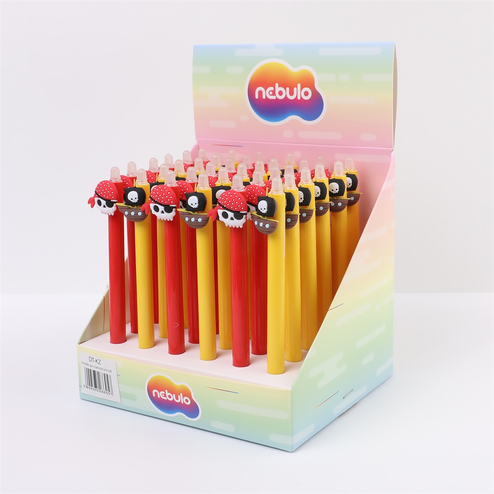 Zseléstoll radírozható, Kalózok, 36 db/display Nebulo - Image 2