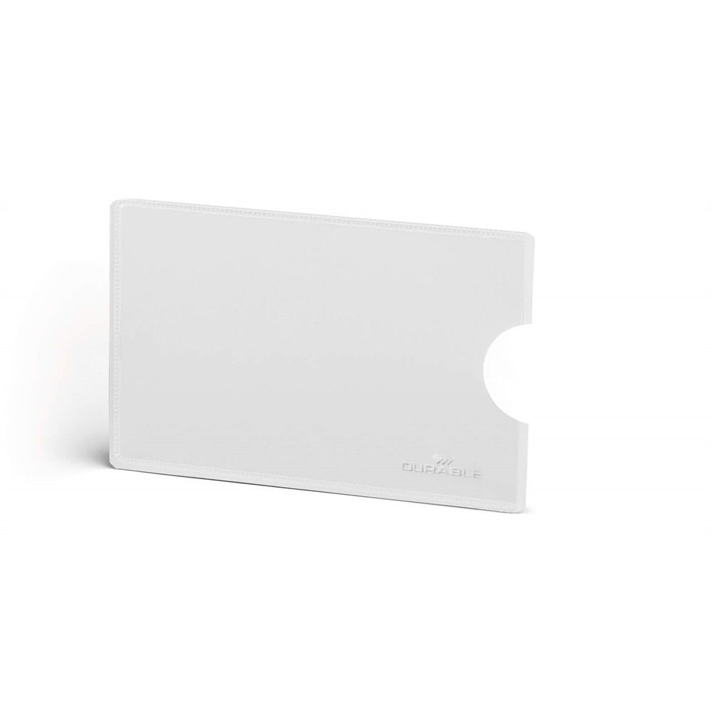 Bankkártya tok 54x86mm, 1 db-os RFID védelem 3 db/csomag, Durable