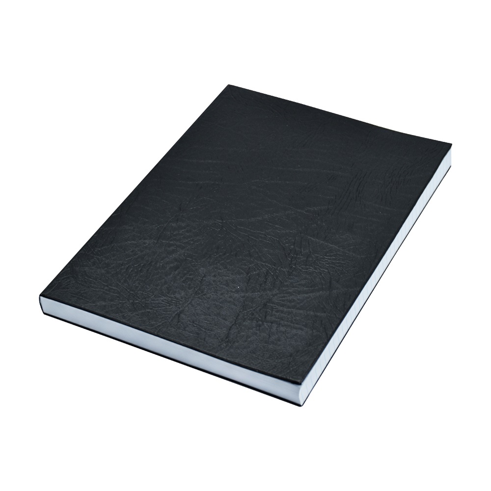 Beírókönyv A4, 200lap fekete PVC borító Bluering® vonalas - Image 2