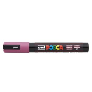 Dekormarker 1,8-2,5mm, Uni Posca PC-5M málna