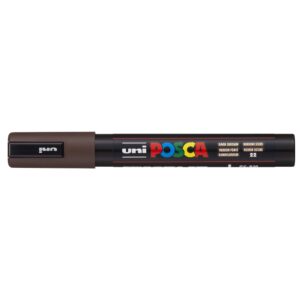 Dekormarker 1,8-2,5mm, Uni Posca PC-5M sötétbarna