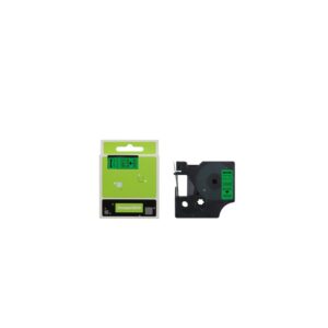 Feliratozógép szalag kompatibilis Dymo S0720740/40919 9mmx7m ECO fekete/zöld