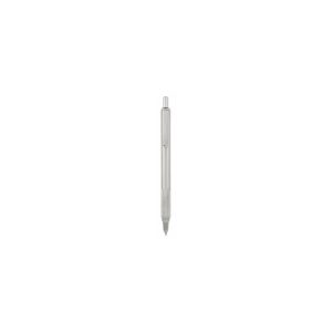 Golyóstoll 0,7mm, fém test, Zebra F-xMD, írásszín kék