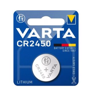 Gombelem CR2450 1db/csomag, Varta