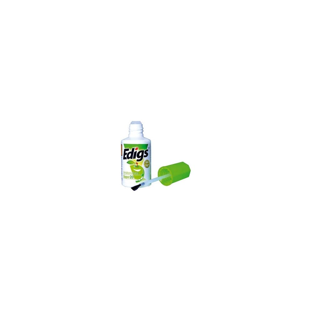 Hibajavító folyadék 20 ml, Edigs Ekofluid Super zöldalma - Image 2