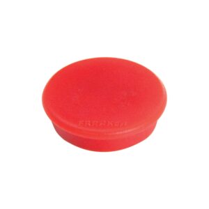 Mágnes 38mm, erősség: 2500 g. HMS36 01 Franken 10 db/csomag, piros