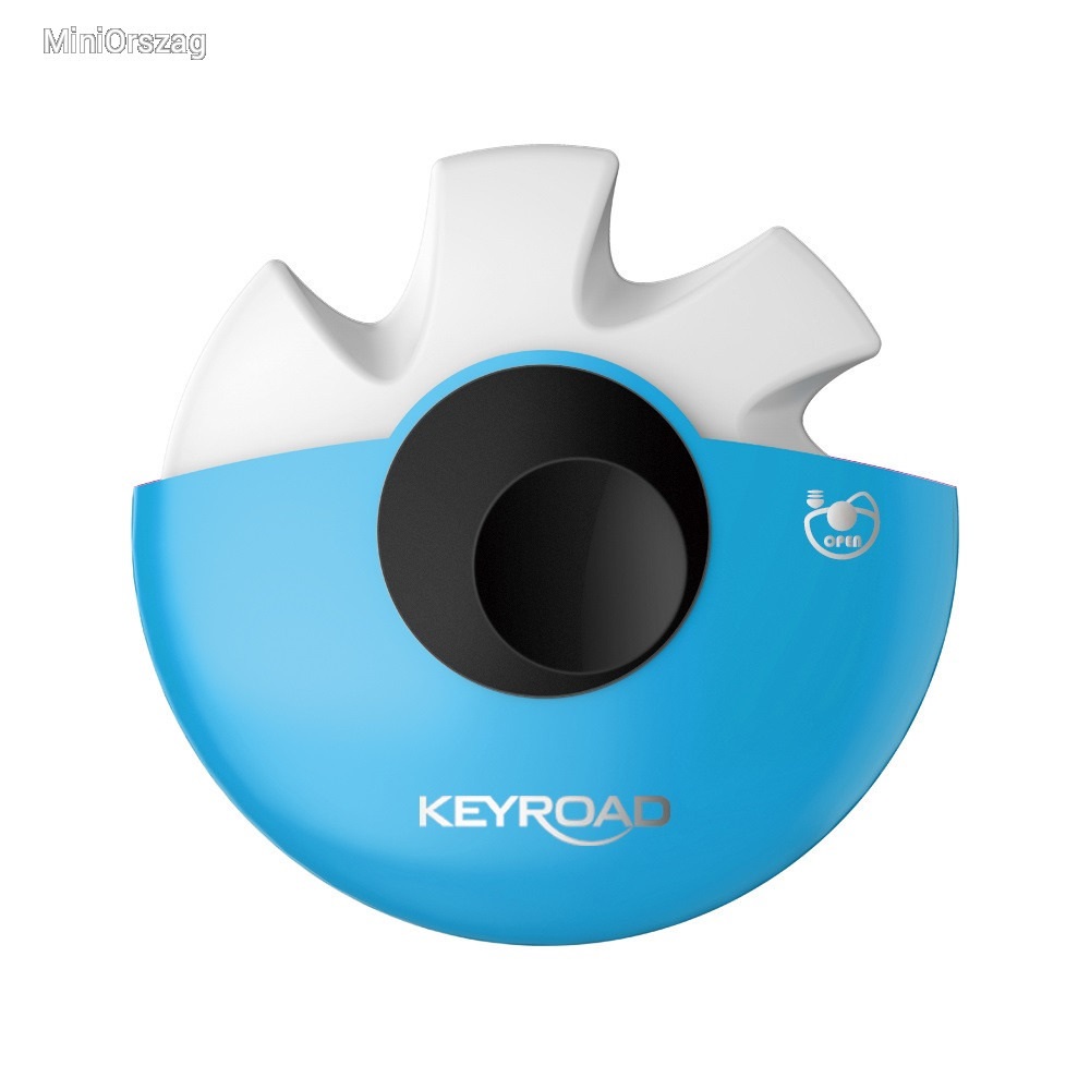 Radír, PVC mentes Keyroad Ufo Spinner vegyes színek - Image 3
