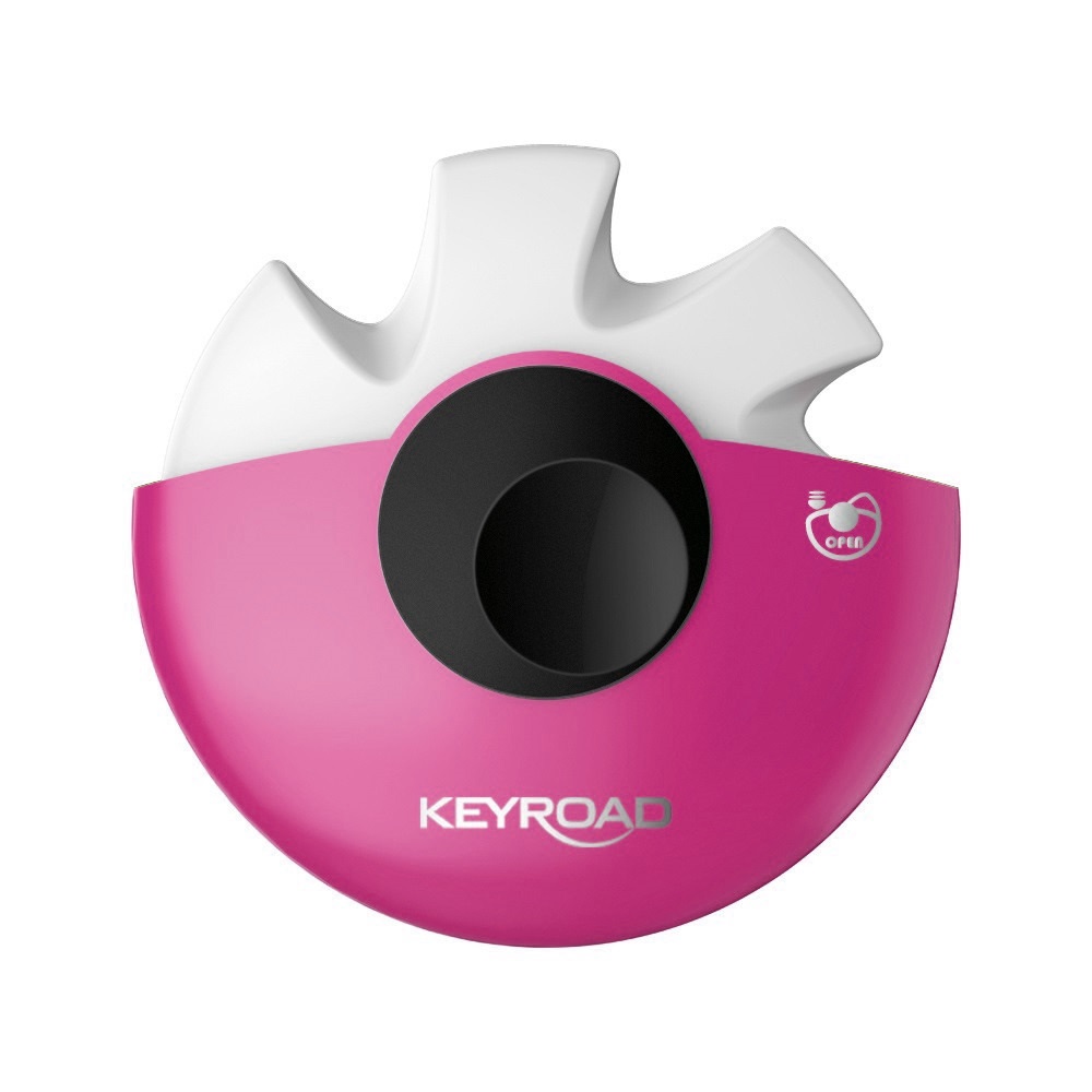 Radír, PVC mentes Keyroad Ufo Spinner vegyes színek - Image 4