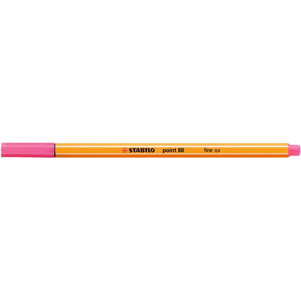 Rostirón, tűfilc 0,4mm, STABILO Point 88 pinkes lila