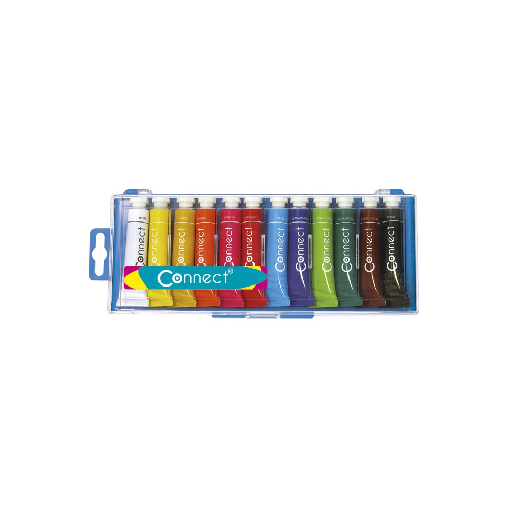 Tempera 12x12ml, készlet, Connect - Image 2