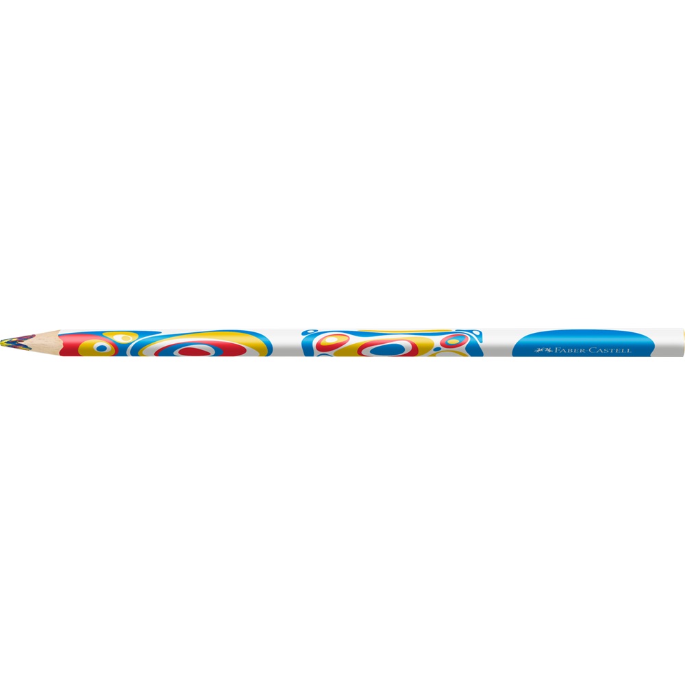 Varázsceruza háromszögletű Faber-Castell alap írásszínek piros, kék, sárga
