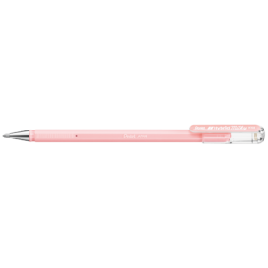 Zseléstoll 0,4mm, kupakos Pentel Hybrid K108-PP, írásszín pastel pink